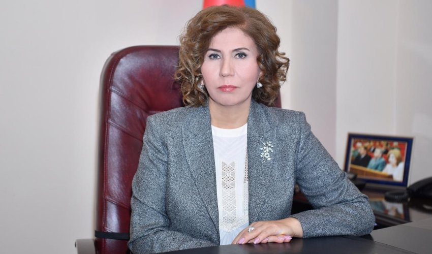 Bahar Muradova Parlamentdə hesabat verir Bahar Muradova Parlamentdə hesabat verir