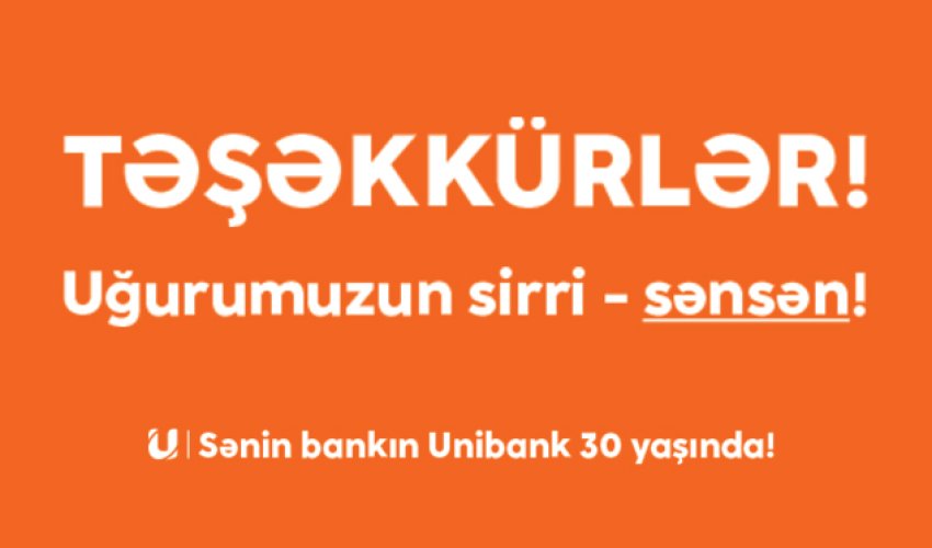 Sahibkarlar Unibanka təşəkkür edirlər