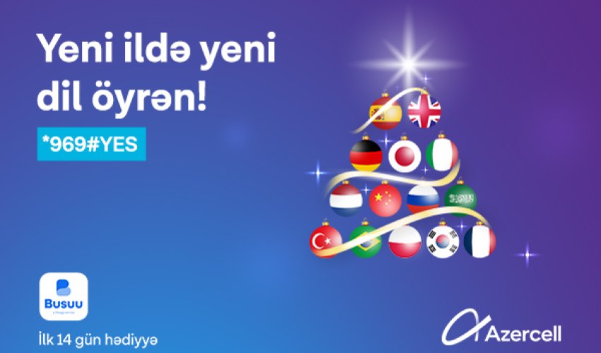 Yeni ildə yeni dil öyrən!