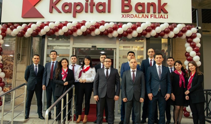 Kapital Bank Xırdalanda daha bir filialını istifadəyə verdi