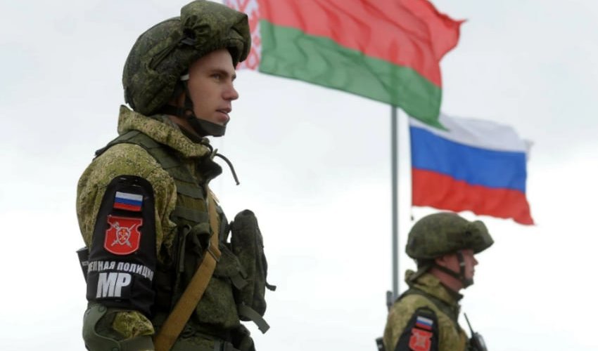 Groupings of Belarus, Russian troops hold joint exercises Groupings of Belarus, Russian troops hold joint exercises