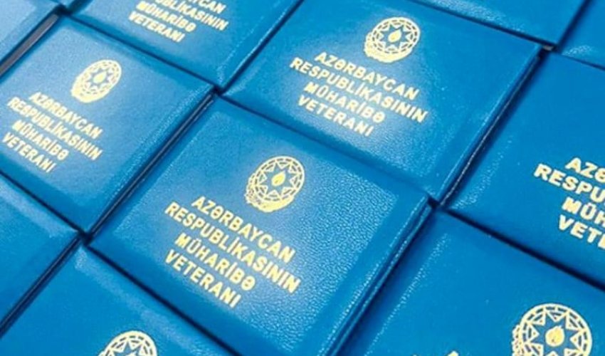 Nazirlik veteranlıq vəsiqəsinin verilməsi ilə bağlı açıqlama yayıb Nazirlik veteranlıq vəsiqəsinin verilməsi ilə bağlı açıqlama yayıb