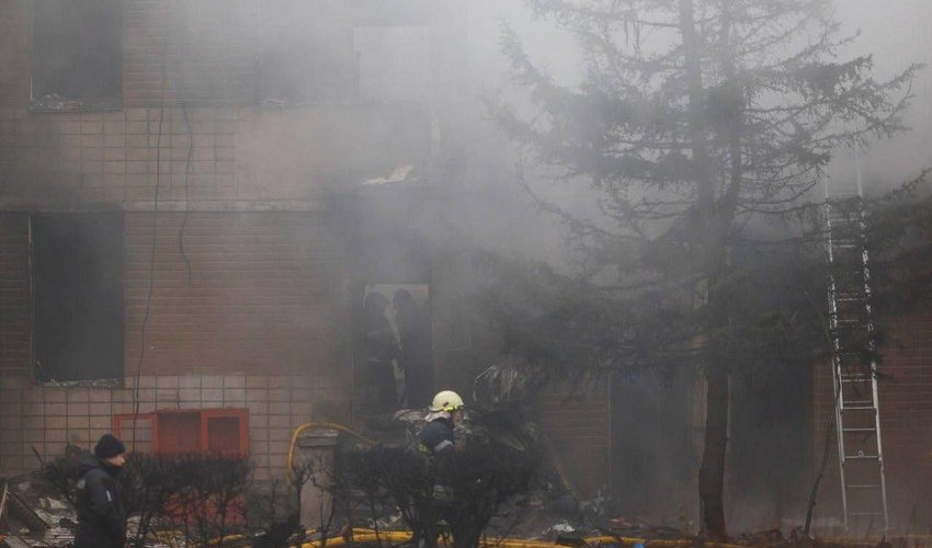 Ukraynada helikopter qəzasının qurbanları dəfn olunub Ukraynada helikopter qəzasının qurbanları dəfn olunub