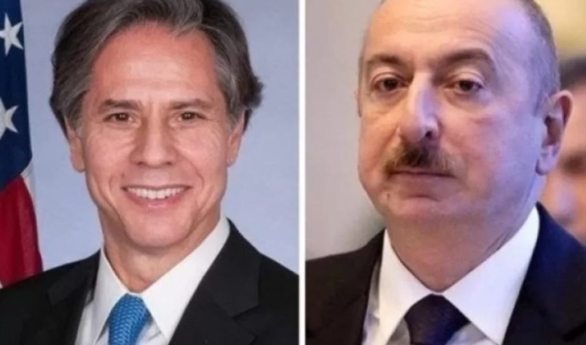 Blinken İlham Əliyevə zəng edib Blinken İlham Əliyevə zəng edib