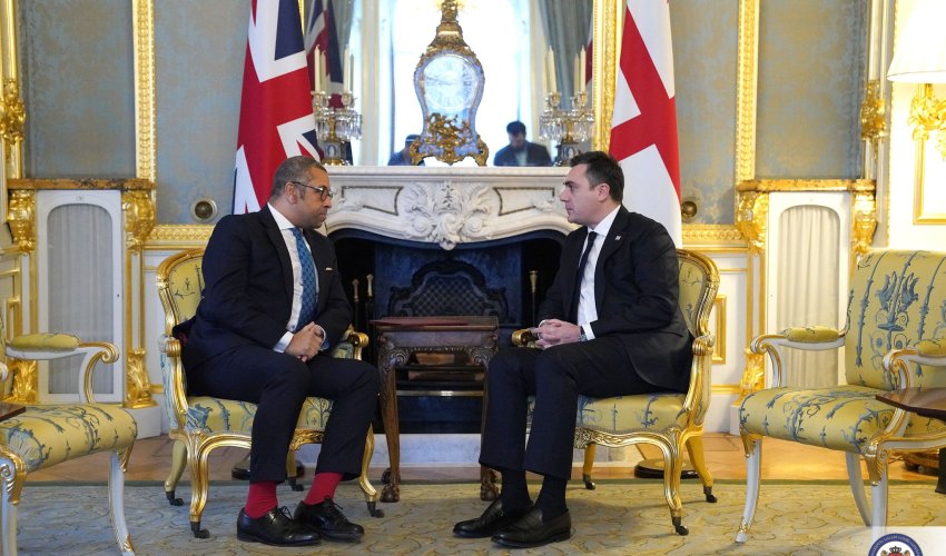 Gürcüstan XİN başçısı britaniyalı həmkarı ilə görüşdü