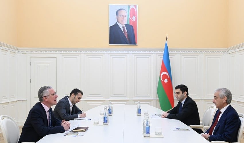 Azerbaijani Deputy PM meets with UK Ambassador Azerbaijani Deputy PM meets with UK Ambassador
