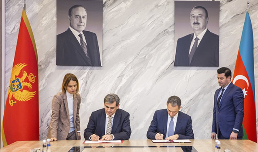 Azərbaycan və Monteneqro hava əlaqələri haqqında Saziş imzaladı Azərbaycan və Monteneqro hava əlaqələri haqqında Saziş imzaladı