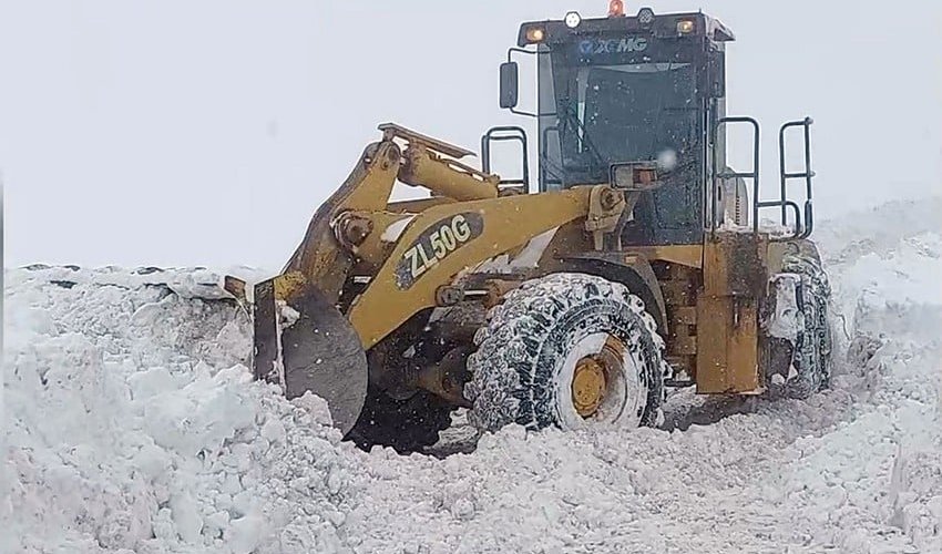 MoD: 2780 km roads cleared of snow towards Kalbajar, Lachin and Dashkasan