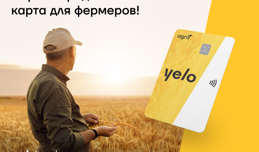 Первая кредитная карта для фермеров от Yelo Bank