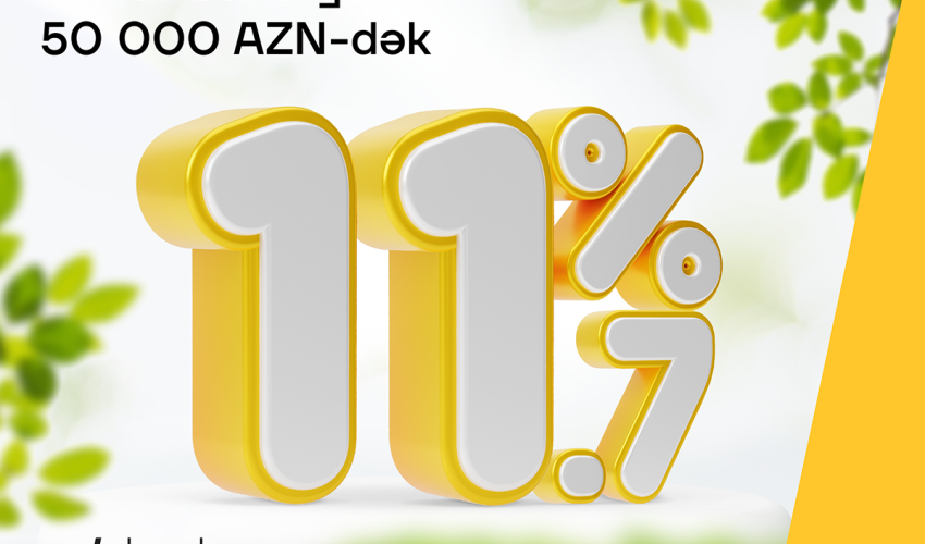 Yelo Bank-dan hər kəsə 11.7% ilə bahar krediti