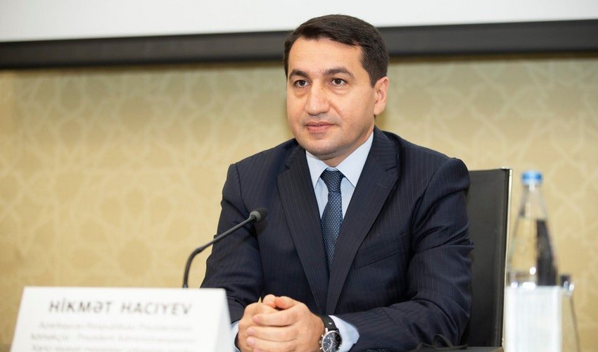 Hikmat Hajiyev: Armenia recognized Azerbaijan's sovereignty over Karabakh with Prague, Sochi documents Hikmat Hajiyev: Armenia recognized Azerbaijan's sovereignty over Karabakh with Prague, Sochi documents