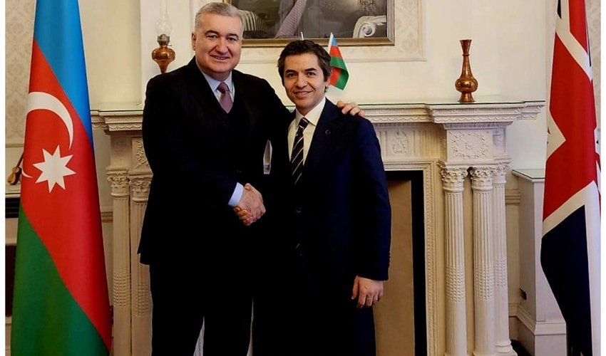 Azərbaycan və Türkiyənin Britaniyadakı səfirləri görüşdü Azərbaycan və Türkiyənin Britaniyadakı səfirləri görüşdü