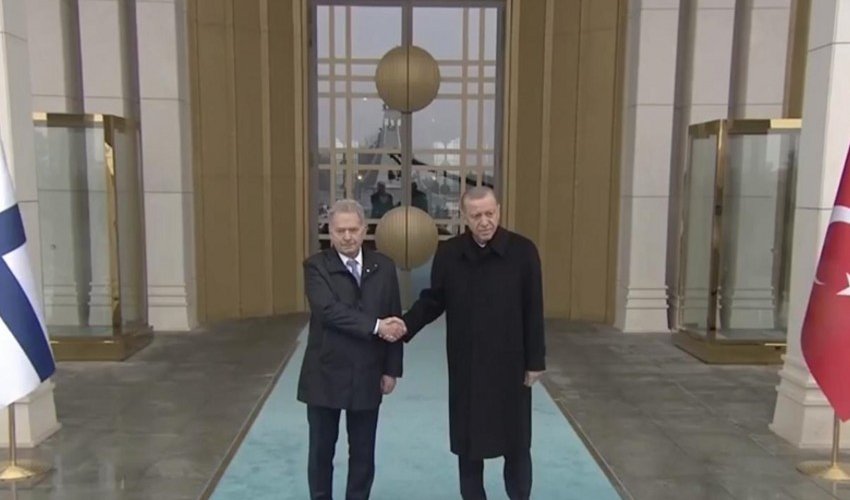 Presidents of Türkiye and Finland launch talks in narrow format Presidents of Türkiye and Finland launch talks in narrow format