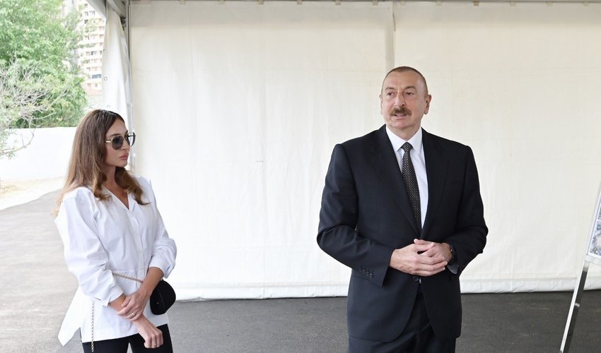 İlham Əliyev və Mehriban Əliyeva Tərtər rayonuna səfər ediblər İlham Əliyev və Mehriban Əliyeva Tərtər rayonuna səfər ediblər