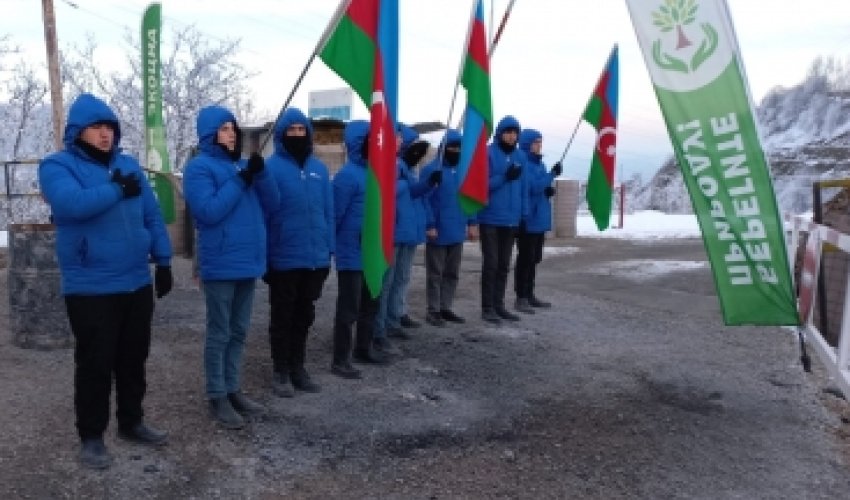 Xankəndi-Laçın yolu: aksiya iştirakçıları 103 gündür dünya ictimaiyyətinə çağırışlar edir Xankəndi-Laçın yolu: aksiya iştirakçıları 103 gündür dünya ictimaiyyətinə çağırışlar edir
