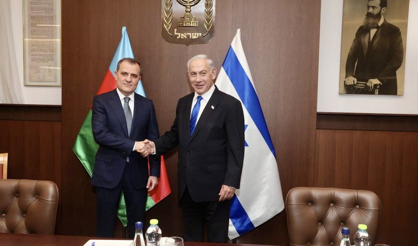 Ceyhun Bayramov Netenyahu ilə görüşdü Ceyhun Bayramov Netenyahu ilə görüşdü