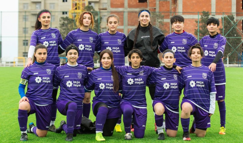 Sumqayıtın qızlar futbol klubu rəqibini 18:0 hesabı ilə udub - FOTO Sumqayıtın qızlar futbol klubu rəqibini 18:0 hesabı ilə udub - FOTO