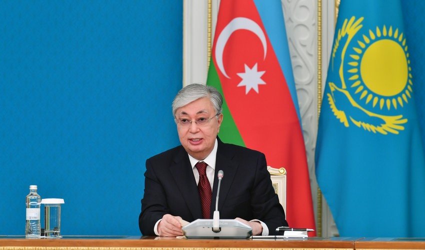 Tokayev: Kazakhstan stands for soonest conclusion of peace treaty between Baku and Yerevan Tokayev: Kazakhstan stands for soonest conclusion of peace treaty between Baku and Yerevan