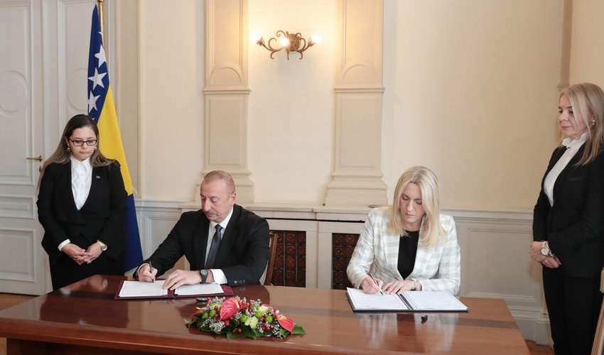 Azerbaijan, Bosnia and Herzegovina sign Declaration on strategic partnership Azerbaijan, Bosnia and Herzegovina sign Declaration on strategic partnership