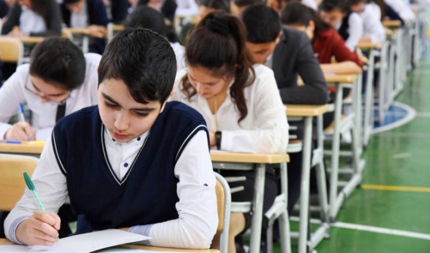 Bu gün 48 mindən çox şagird buraxılış imtahanı verəcək Bu gün 48 mindən çox şagird buraxılış imtahanı verəcək