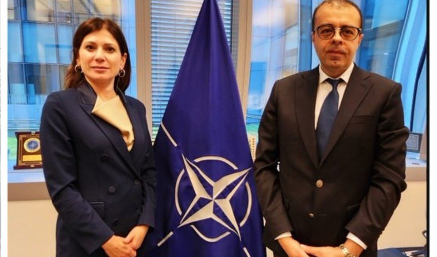 Azerbaijani envoy meets with NATO Secretary General’s special representative Azerbaijani envoy meets with NATO Secretary General’s special representative