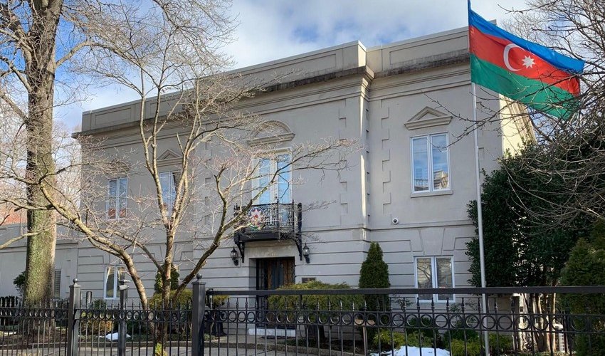 Ambassador Ibrahim says Armenians protest outside Azerbaijani Embassy Ambassador Ibrahim says Armenians protest outside Azerbaijani Embassy