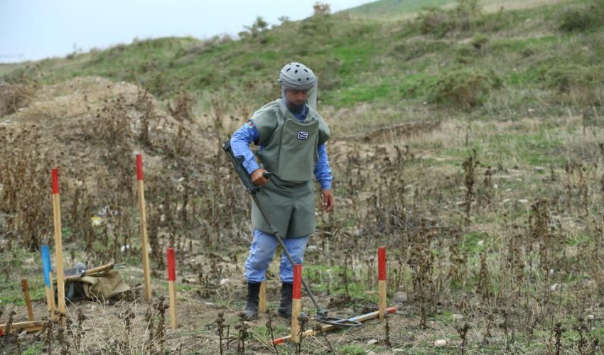 25 mines found in liberated territories of Azerbaijan