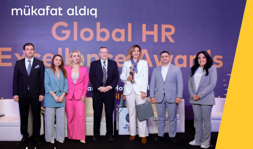 Yelo Bank Global HR Summitində mükafata layiq görülüb