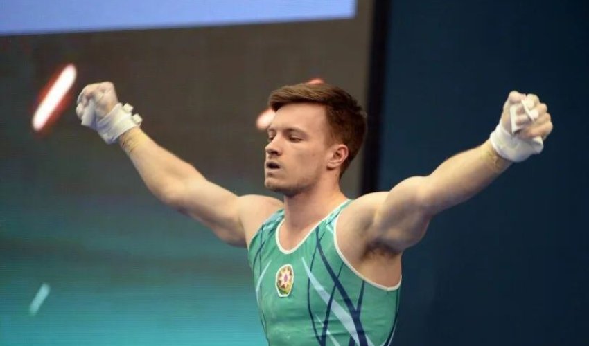 Gimnastımız Qahirədə keçirilən Dünya Kubokunda qızıl medal qazanıb Gimnastımız Qahirədə keçirilən Dünya Kubokunda qızıl medal qazanıb