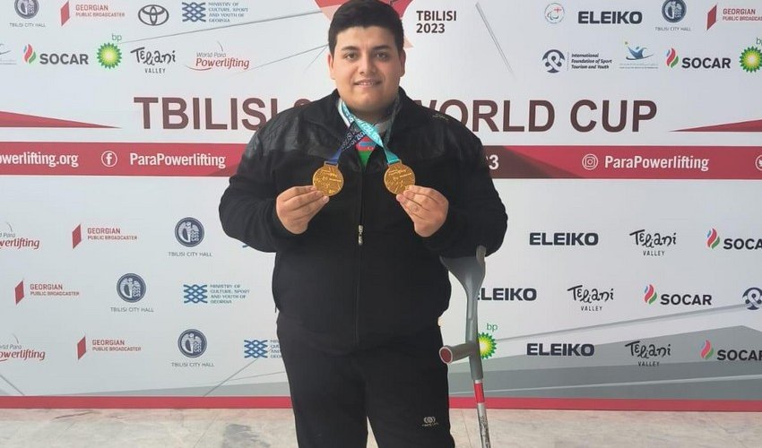 Two more Azerbaijani para-athletes win medals at World Cup