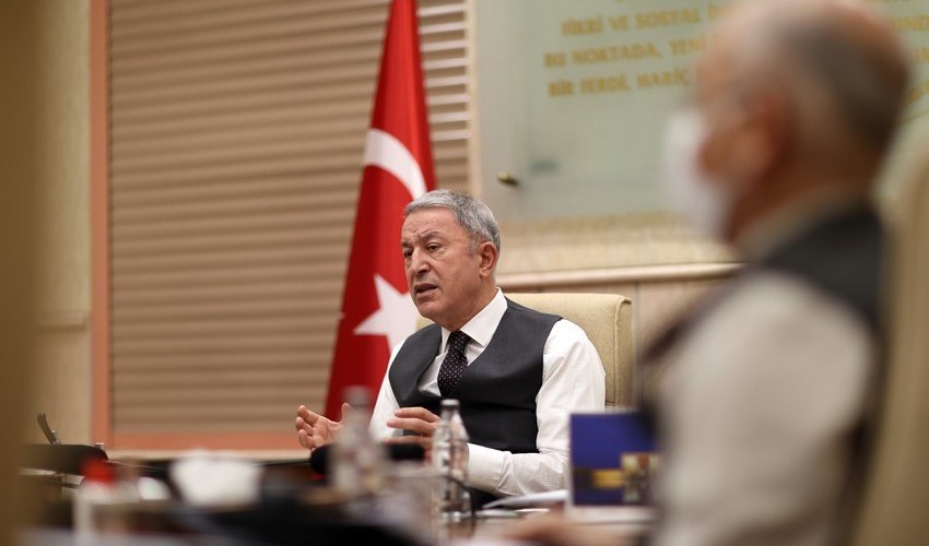 Hulusi Akar: 'Türkiye will continue to support Azerbaijan’s just struggle' Hulusi Akar: 'Türkiye will continue to support Azerbaijan’s just struggle'