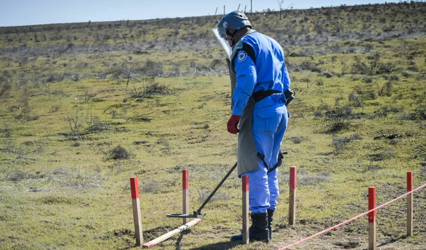 Over 160 mines found in liberated territories of Azerbaijan