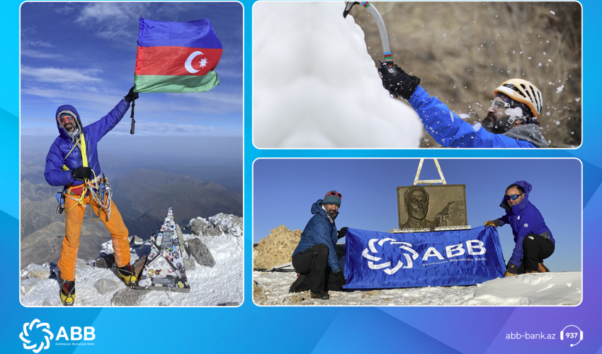 Everesti fəth etmiş ilk Azərbaycan alpinisti ABB-nin dəstəyi  ilə tarixi səfərinə başladı