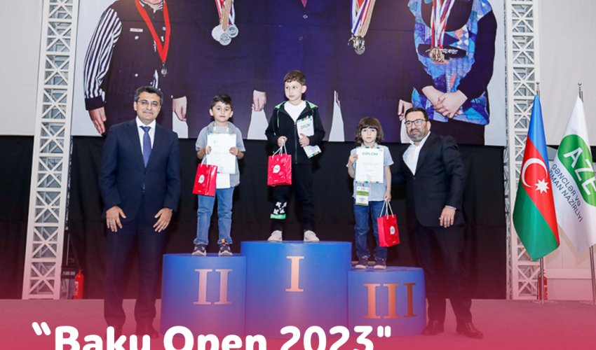 “Nar”ın tərəfdaşlıq etdiyi Baku Open 2023 Şahmat turnirinin qalibləri bəlli oldu