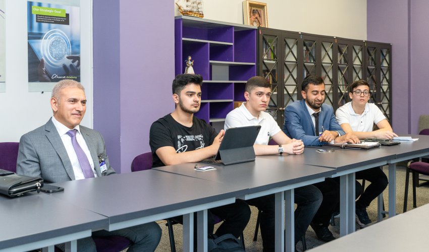 Azercell Held a Meeting with the ADA School Students