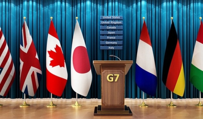 G7 liderləri Zelenskinin iştirakı ilə Ukrayna üzrə iclasa başlayıblar G7 liderləri Zelenskinin iştirakı ilə Ukrayna üzrə iclasa başlayıblar