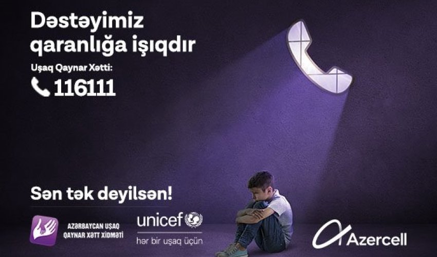 Azercell Uşaq Hüquqlarının Qorunması Həftəsi elan edir Azercell Uşaq Hüquqlarının Qorunması Həftəsi elan edir