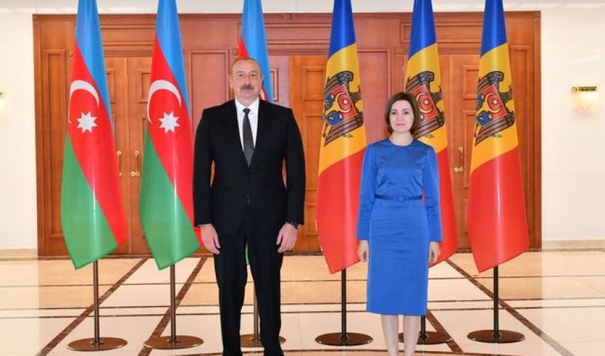 İlham Əliyev Moldova prezidenti Maya Sandu ilə görüşüb -Yenilənib İlham Əliyev Moldova prezidenti Maya Sandu ilə görüşüb -Yenilənib