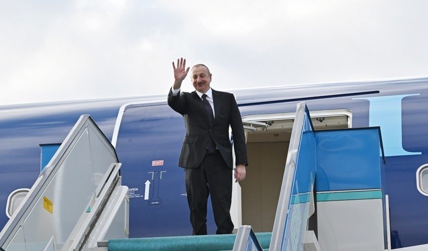 Prezident İlham Əliyevin Moldovaya səfəri başa çatıb