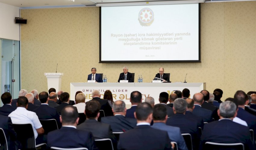 Məşğulluğa dair növbəti respublika müşavirəsi keçirilib Məşğulluğa dair növbəti respublika müşavirəsi keçirilib