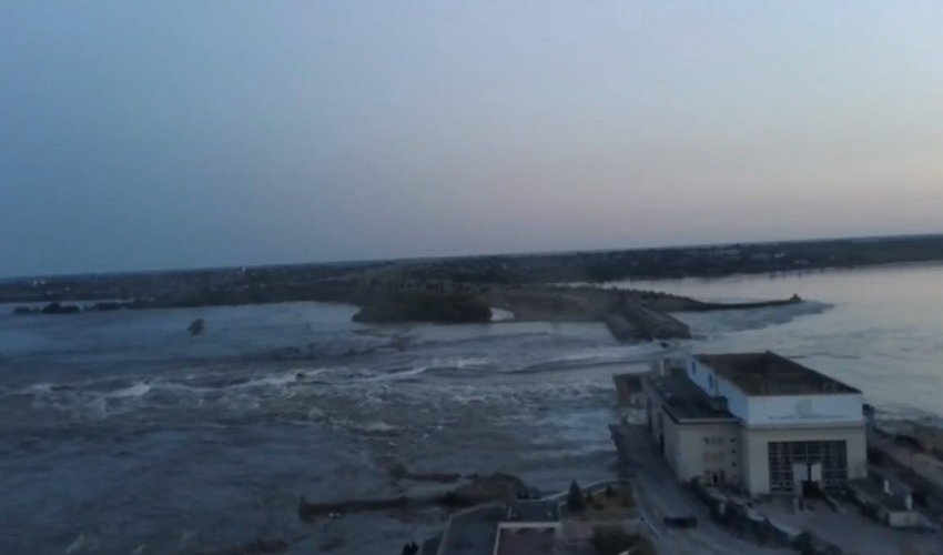 Ukraine dam blast - result of Russian invasion - UK minister Ukraine dam blast - result of Russian invasion - UK minister
