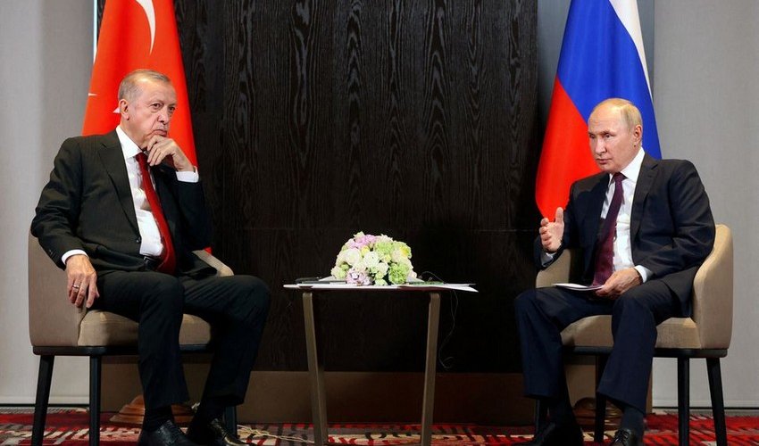 Erdogan, Putin mull explosion at Kakhovka hydroelectric power plant, grain deal Erdogan, Putin mull explosion at Kakhovka hydroelectric power plant, grain deal