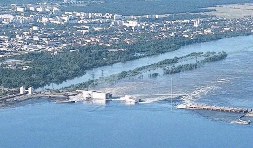 BMT-nin əməkdaşları Kaxovskaya SES-də vəziyyəti qiymətləndirib BMT-nin əməkdaşları Kaxovskaya SES-də vəziyyəti qiymətləndirib
