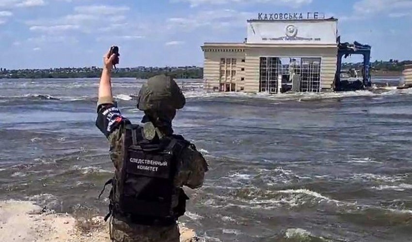 Kakhovka reservoir's water level declines by 2.8 meter Kakhovka reservoir's water level declines by 2.8 meter