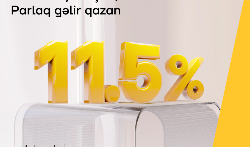 Yelo Bank ilə pulunuz 11.5%-dək artır!