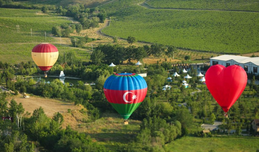 Azərbaycanda ilk Hava Şarları Festivalı keçirildi - Fotolar