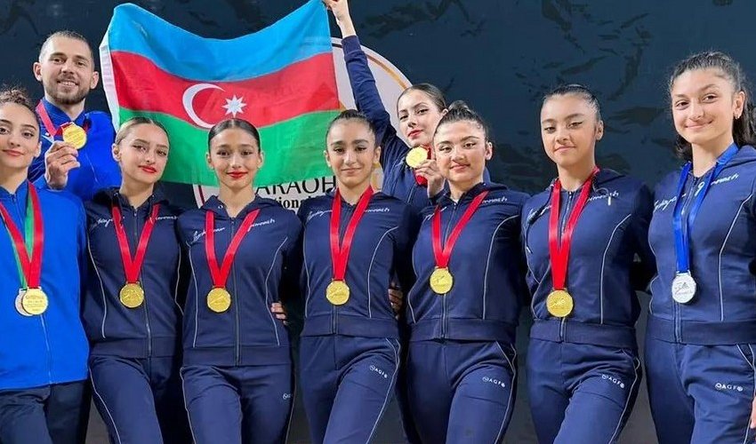 Azerbaijani gymnasts claim three gold medals in Egypt