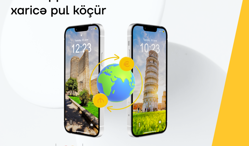 Yelo App ilə xaricə sürətli pul köçürmələri