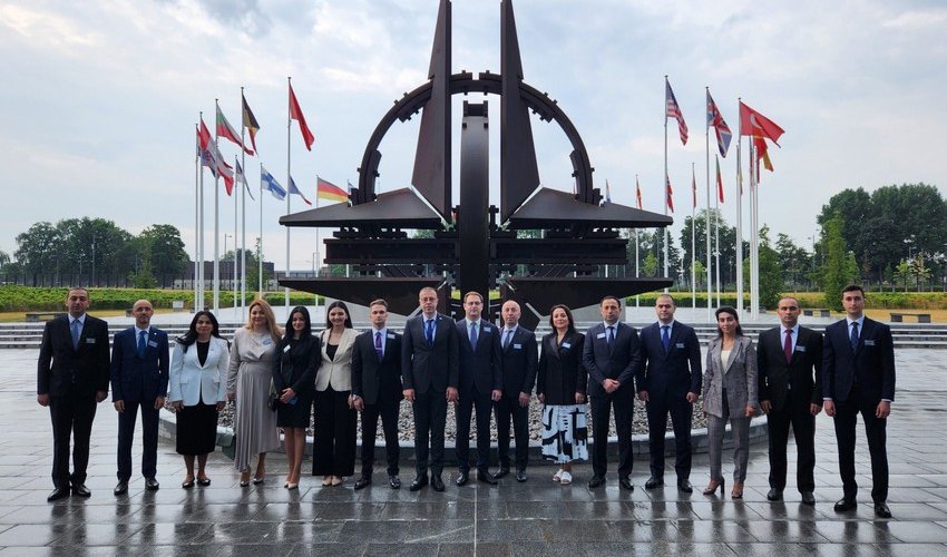 Officials of Azerbaijani state authorities study NATO's experience in countering disinformation in Brussels Officials of Azerbaijani state authorities study NATO's experience in countering disinformation in Brussels
