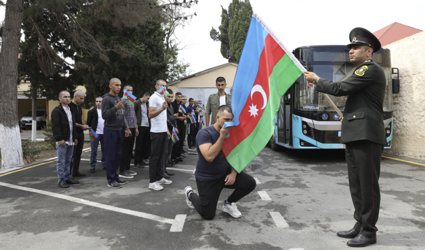 Azərbaycanda hərbi xidmətə növbəti çağırış başlayıb